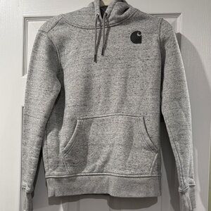Carhartt Heather Gray Pullover Hoodie